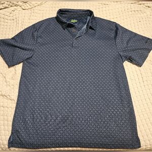Hogan Dark Blue Geometric Polo